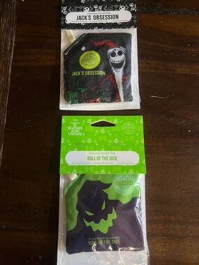 Scentsy Scent Paks — Black & Bright Green Nightmare Before Christmas Set
